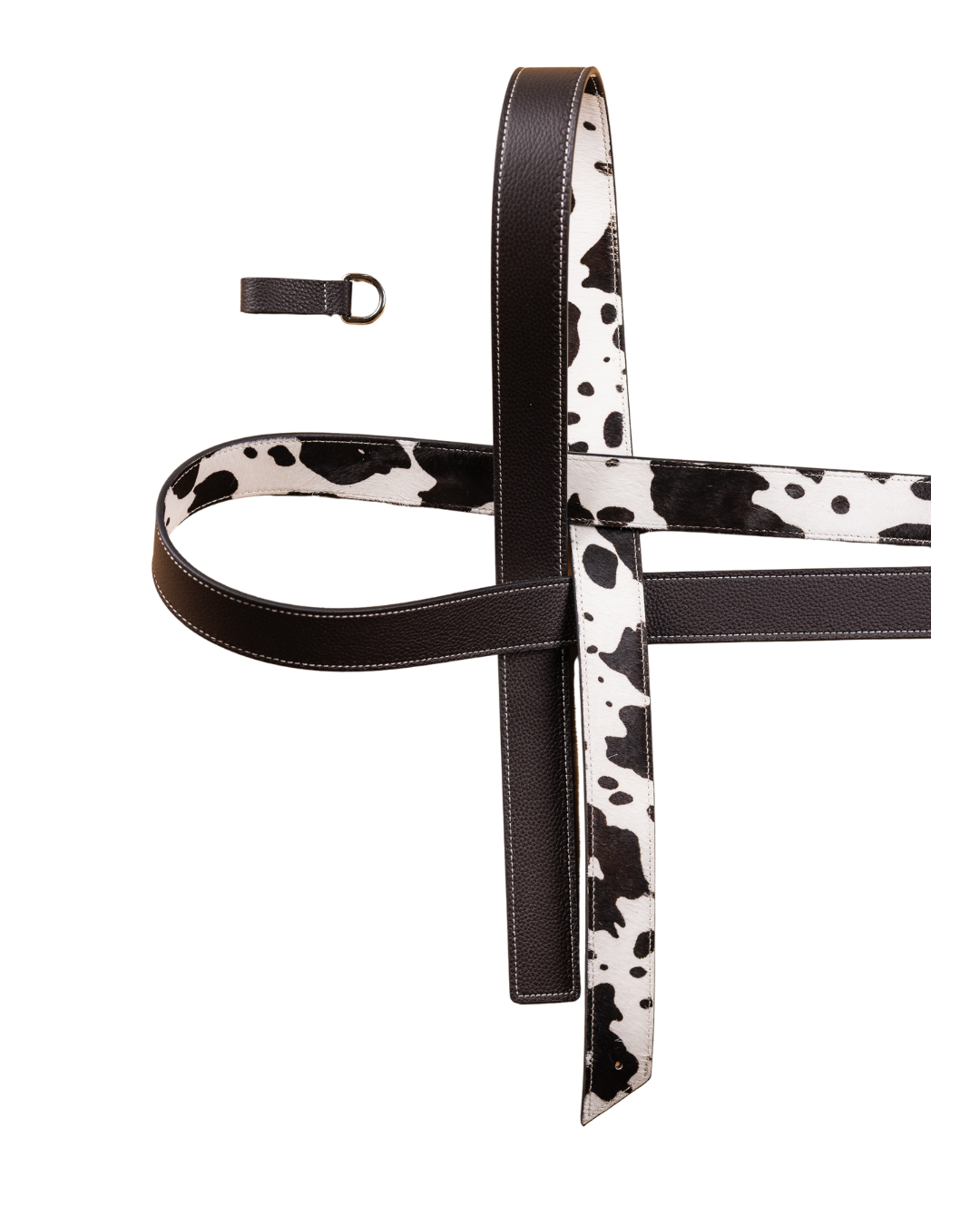 3ÈME CHAMBRE - CEINTURE TROPHÉE VACHE ET NOIR LITCHI