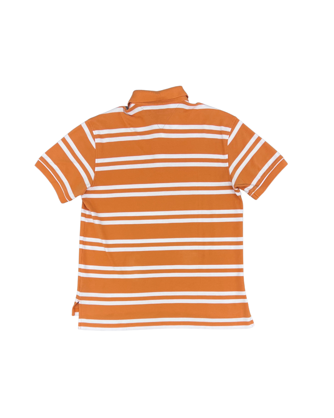 SECONDE MAIN - POLO ORANGE RAYÉ