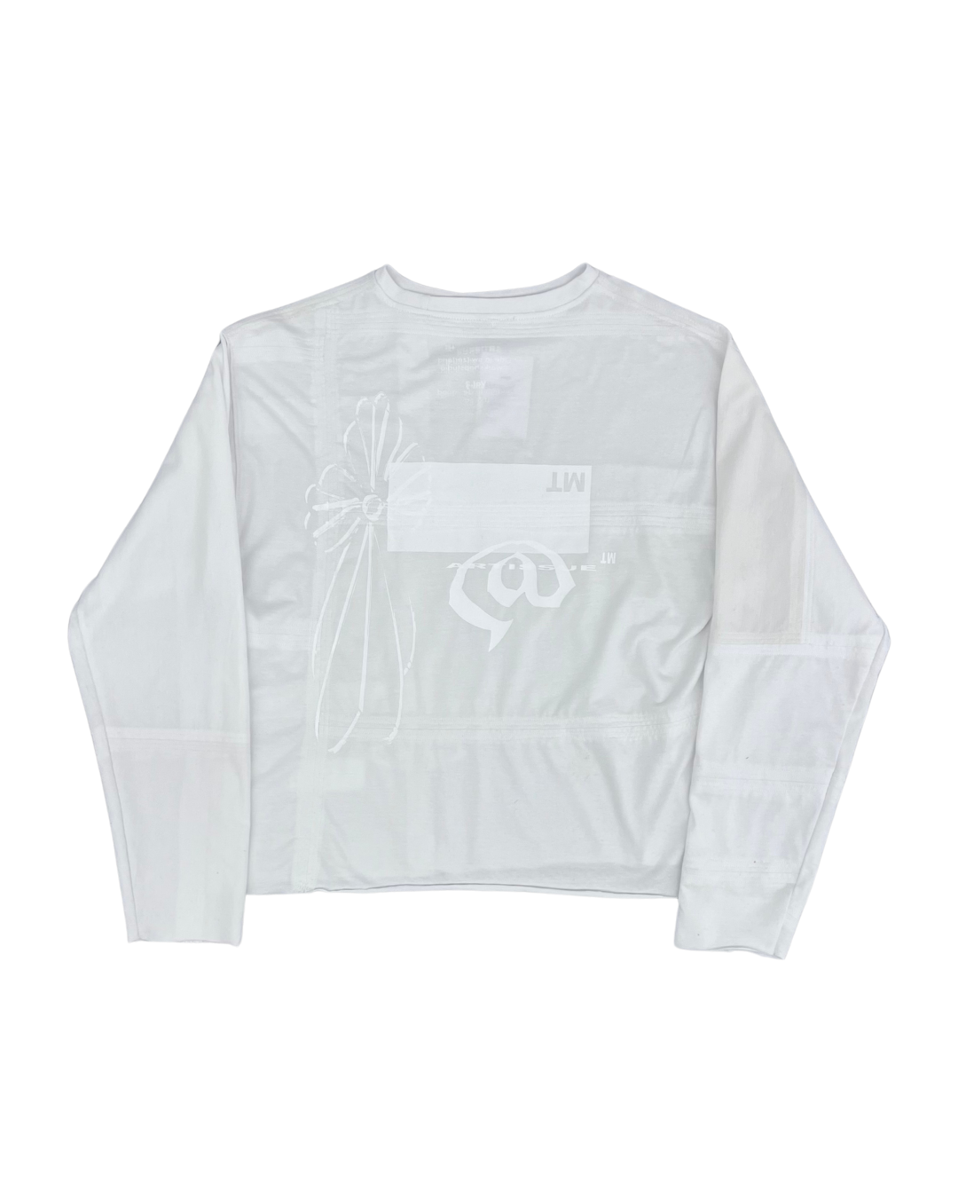 ARTISSUE - LONGSLEEVE FULL BLANC