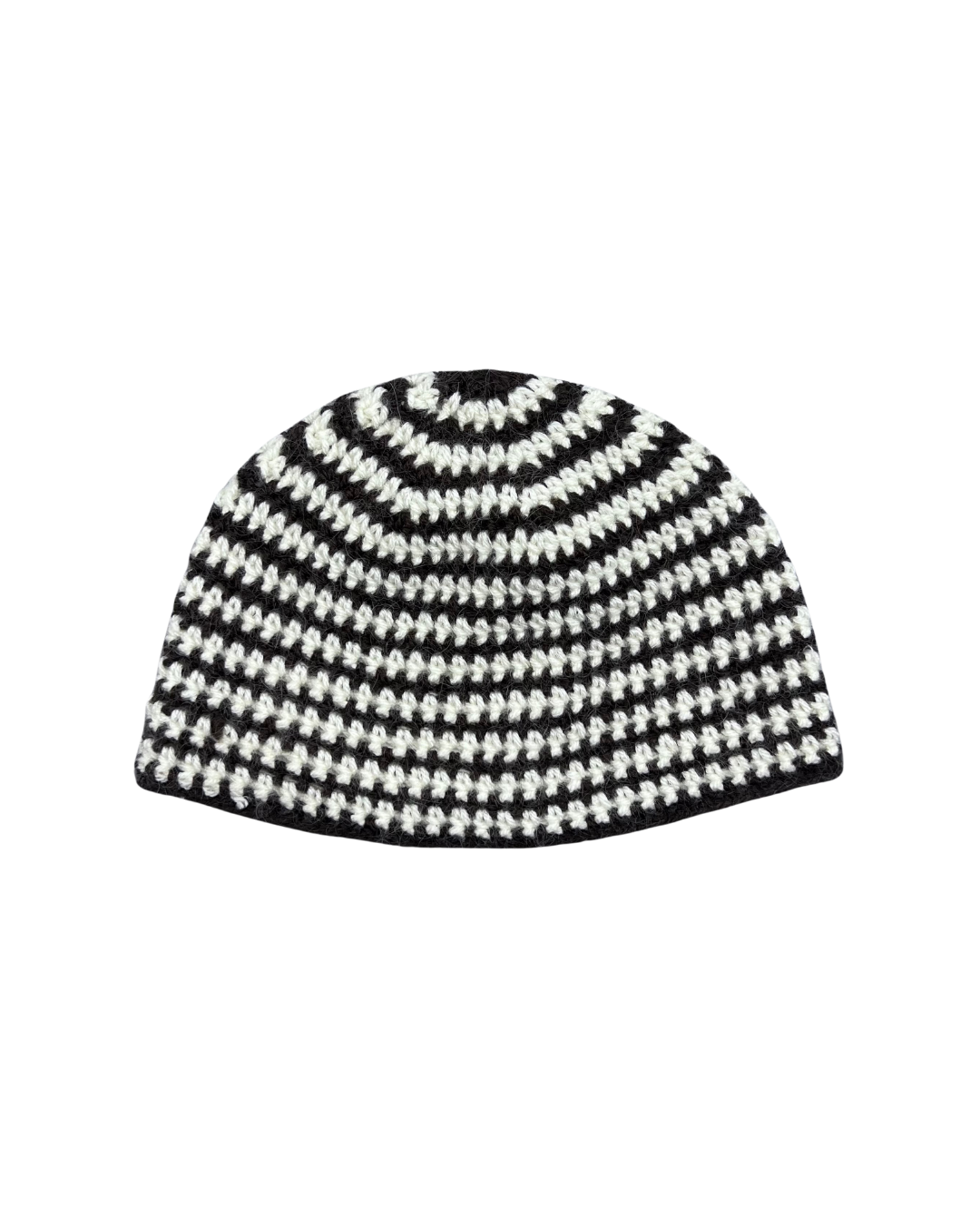 ENERGEEIA - BONNET RAYÉ BLANC & MARRON