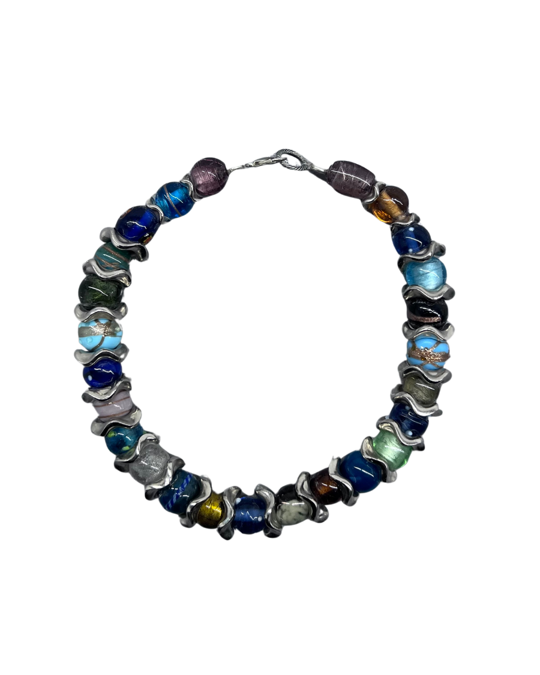 GUISS GUISS - COLLIER GROSSES PIERRES MULTICOLORES