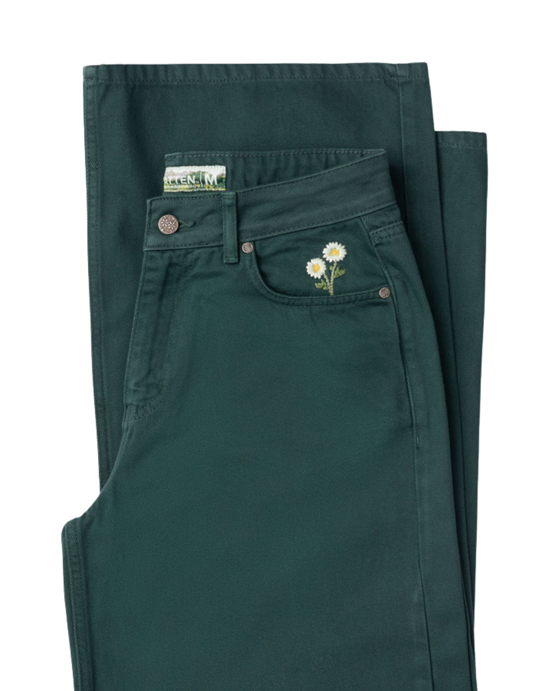 WALDSTATTEN - JEANS FEMME VERT