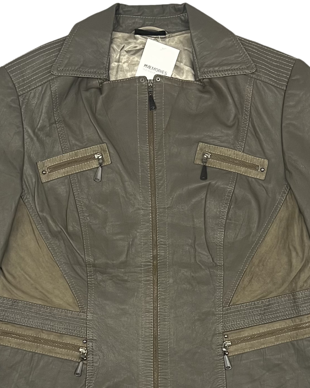 SECONDE MAIN - VESTE EN CUIRE GERRY WEBER