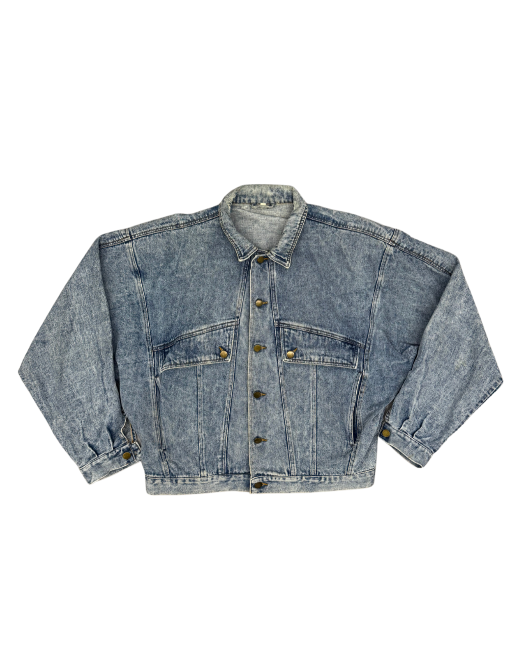 VESTE EN JEANS - BLEU