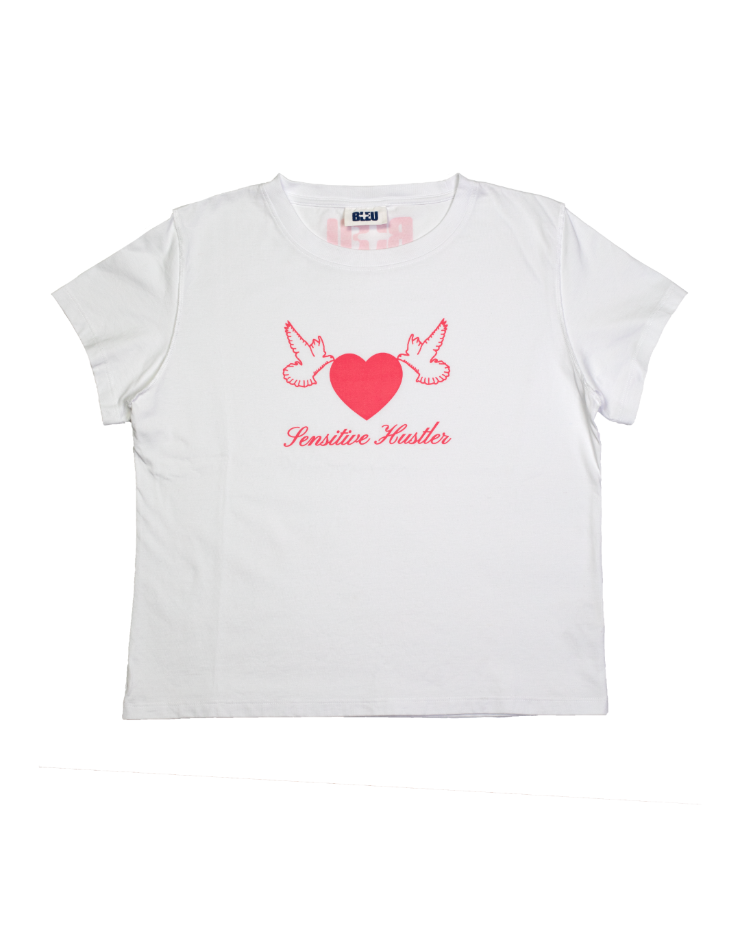 PLUS BLEU - SIGNATURE SENSITIVE HUSTLER TEE