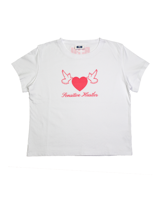 PLUS BLEU - SIGNATURE SENSITIVE HUSTLER TEE