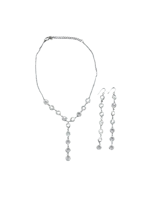 PERLES RARES - SET BOUCLES D'OREILLES & COLLIER