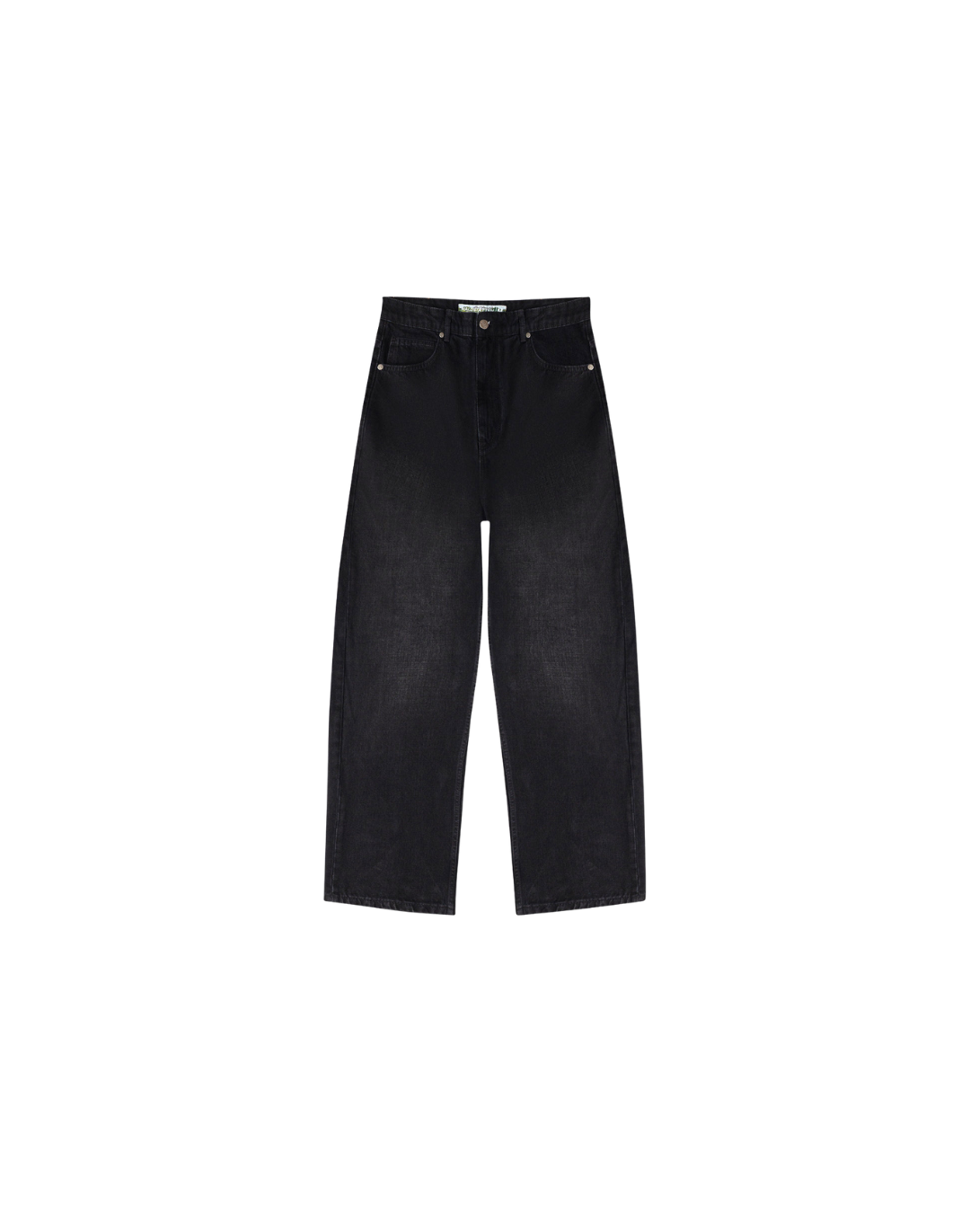 WALDSTATTEN - PREMIUM JEANS UNISEX BLACK – Baggy Fit