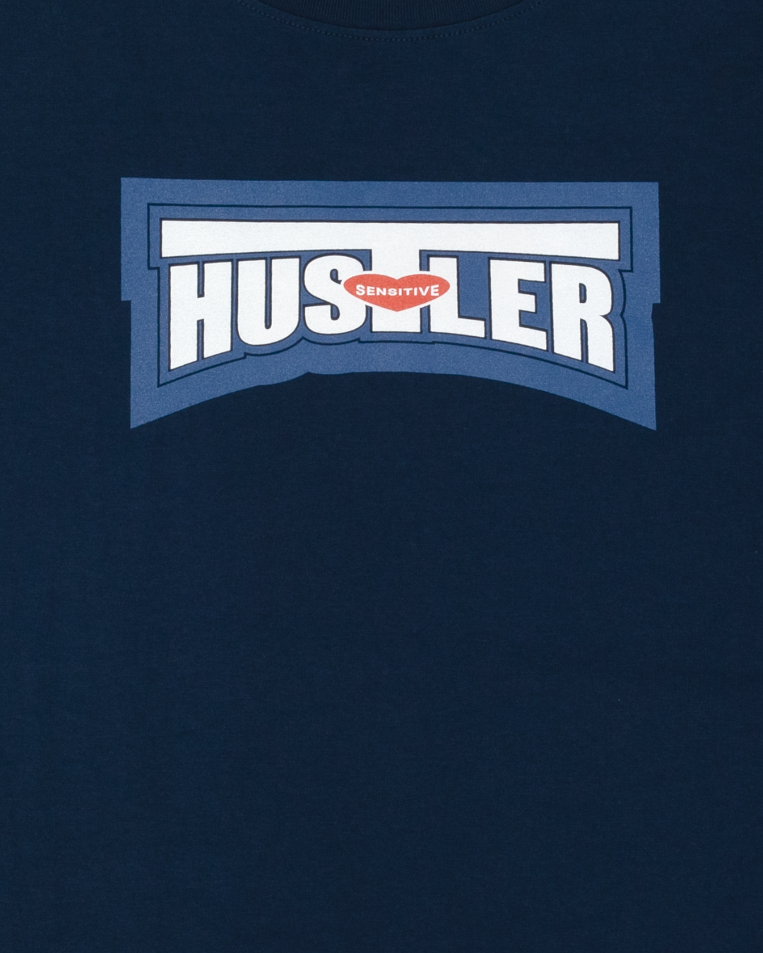 PLUS BLEU - SENSITIVE HUSTLER BIG TEE