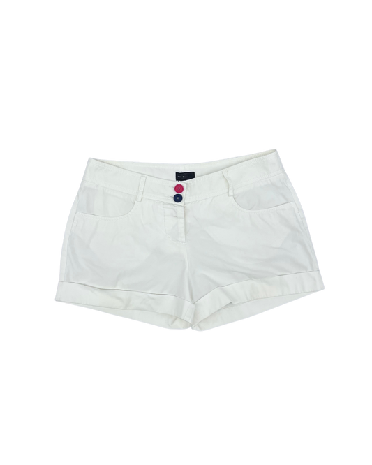 SECONDE MAIN - MINI SHORT BLANC