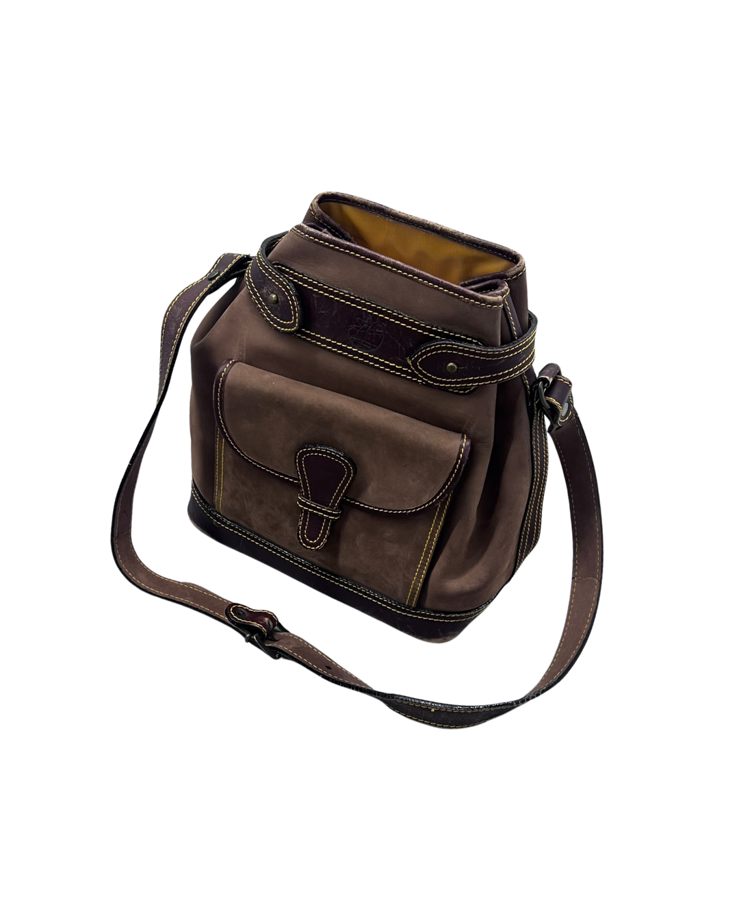 SECONDE MAIN - SAC A BANDOULIERE EN CUIR