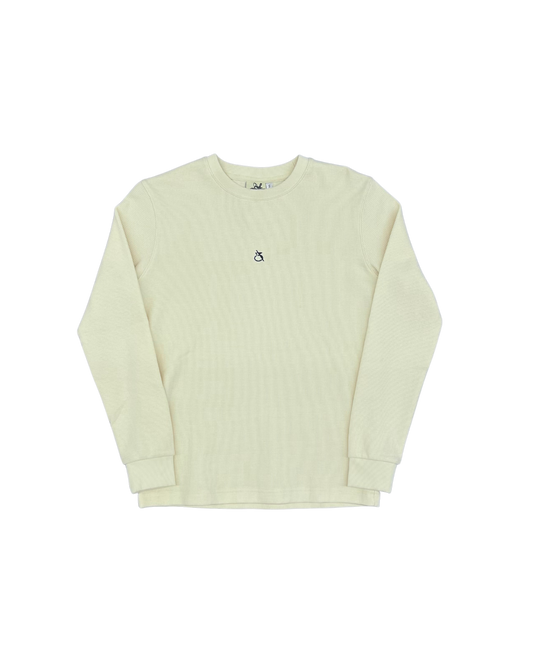 3ÈME CHAMBRE - PULL GAUFFRÉ BEIGE