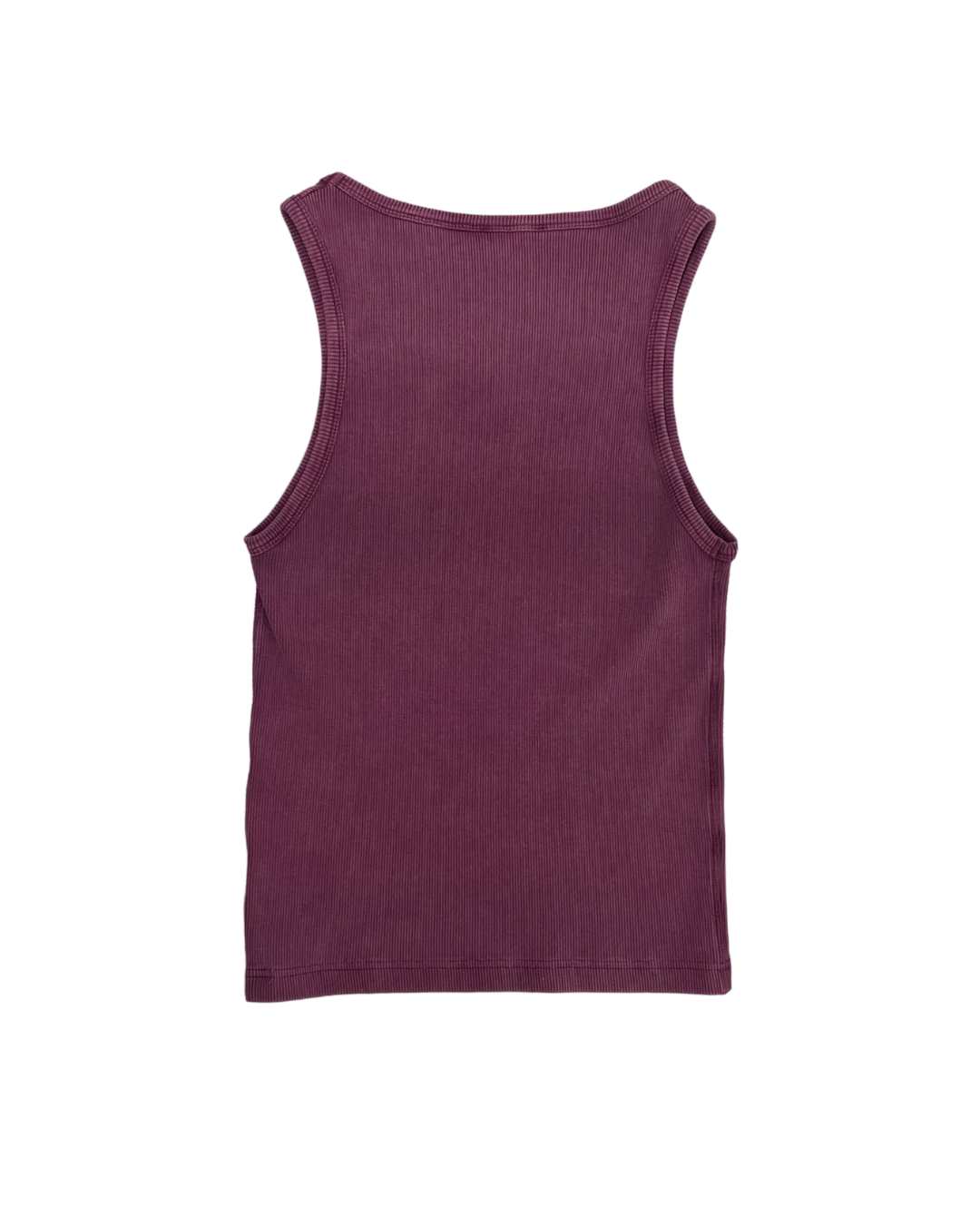 079 CREATES - RIB TANK TOP BORDEAUX
