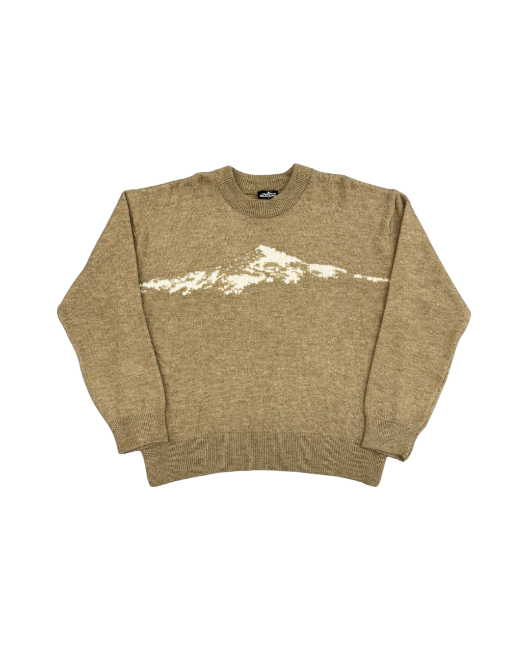 WALDSTATTEN - CREWNECK BEIGE FLUFFY