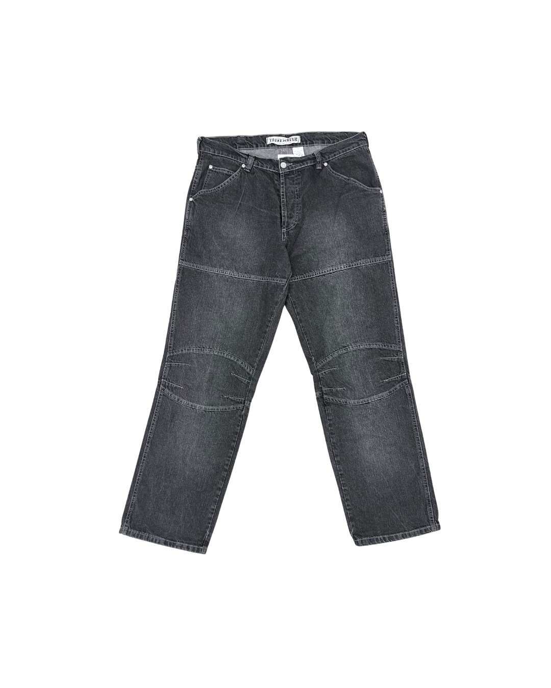 SECONDE MAIN - JEANS GRIS LARGE