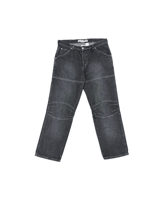 SECONDE MAIN - JEANS GRIS LARGE