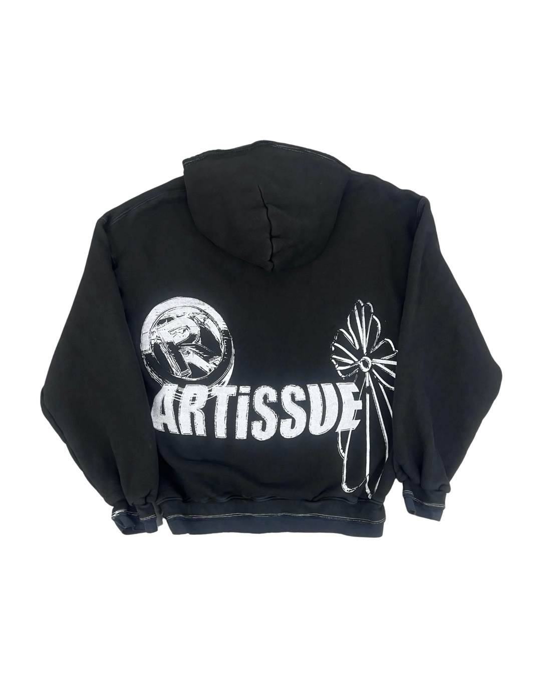 ARTISSUE - ZIPPER HOODIE NOIR