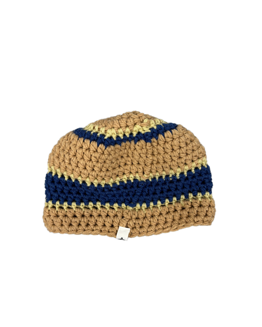 ENERGEEIA - BONNET BEIGE-BLEU