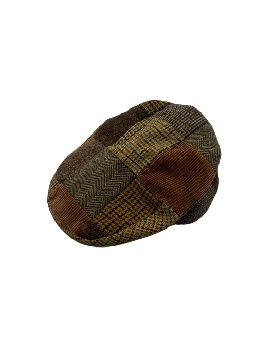 SECONDE MAIN - BERET MOTIF PATCHWORK