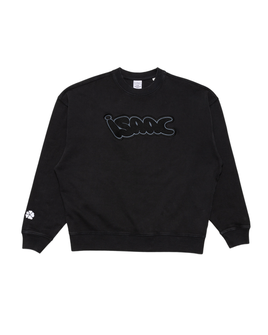ISAAC - CREWNECK BLACK ROCK