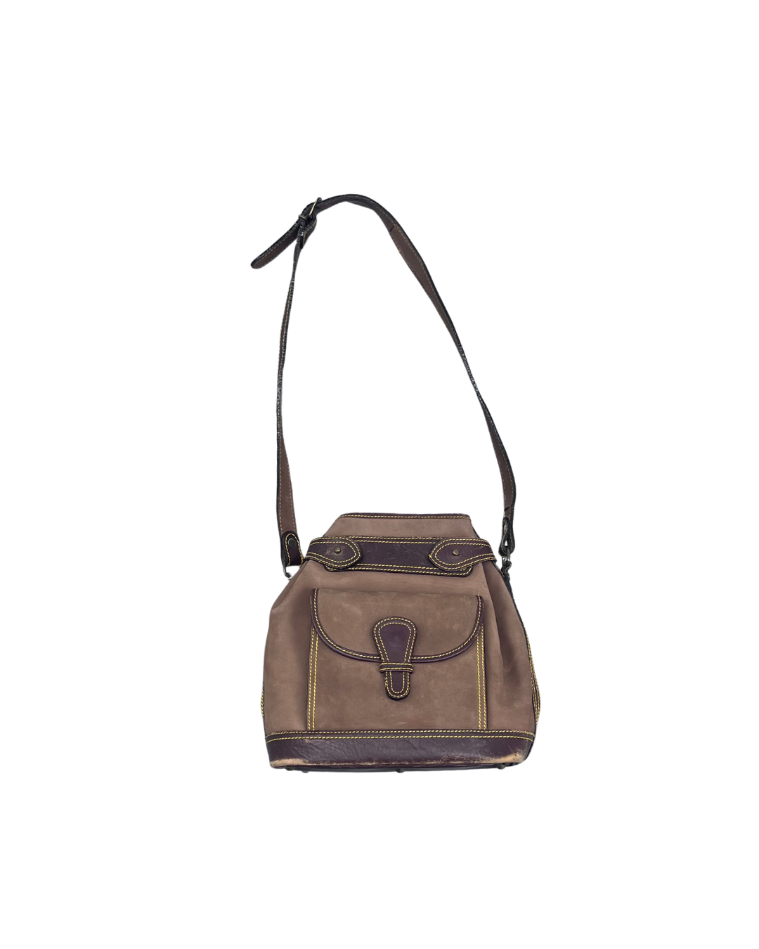 SECONDE MAIN - SAC A BANDOULIERE EN CUIR