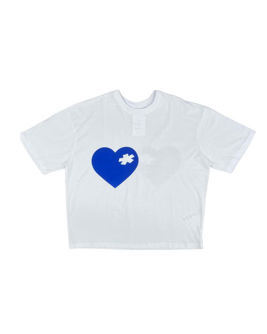 ARTISSUE - T-SHIRT COEUR BLEU