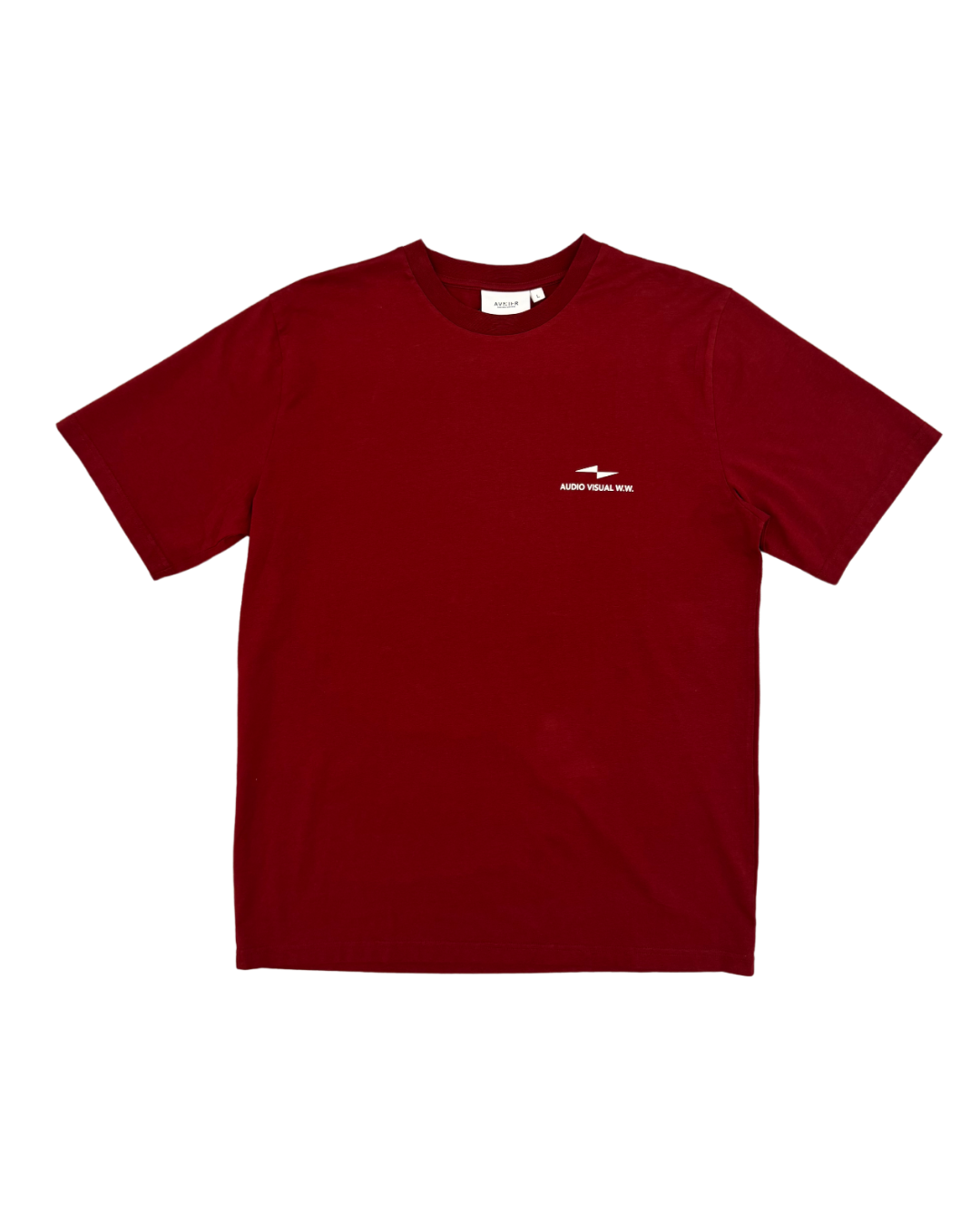 AVNIER - T SHIRT SOURCE VERTICAL V3 MERLOT