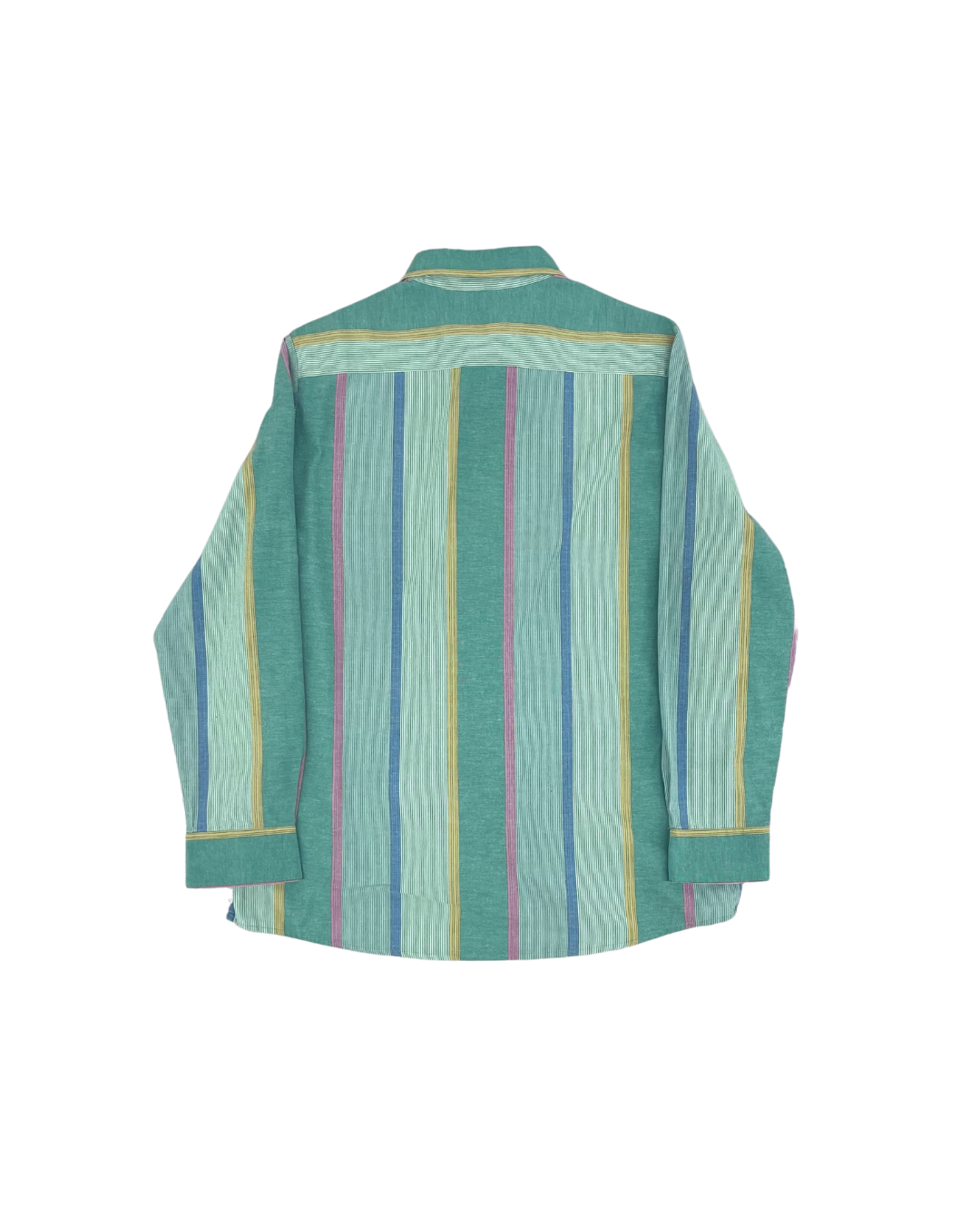 SECONDE MAIN - CHEMISE VERTE RAYÉE
