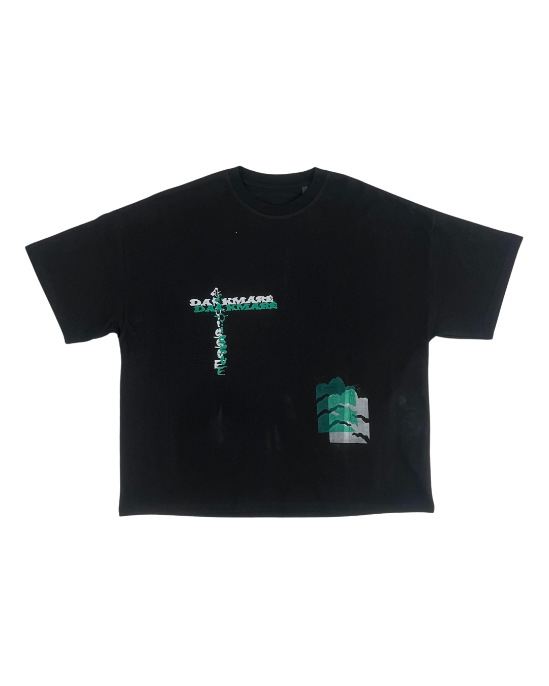 ARTISSUE - T-SHIRT DARKMARE NOIR/VERT