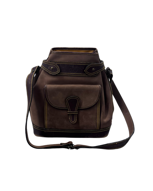 SECONDE MAIN - SAC A BANDOULIERE EN CUIR