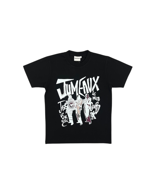 JUMEAUX X MEMO - T-SHIRT NOIR