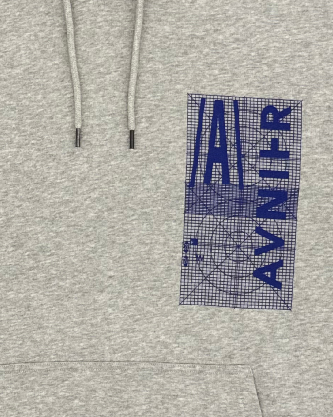 AVNIER - HOODIE ONSET HEATHER GREY MIRE