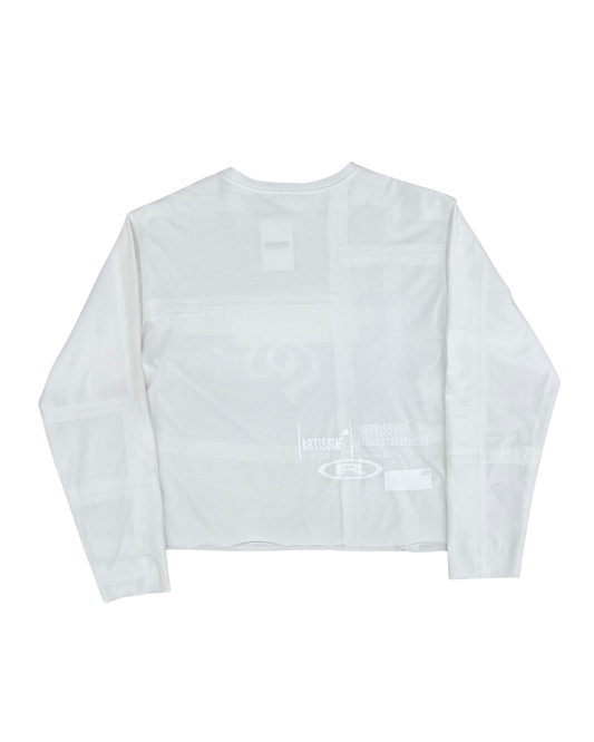 ARTISSUE - LONGSLEEVE FULL BLANC