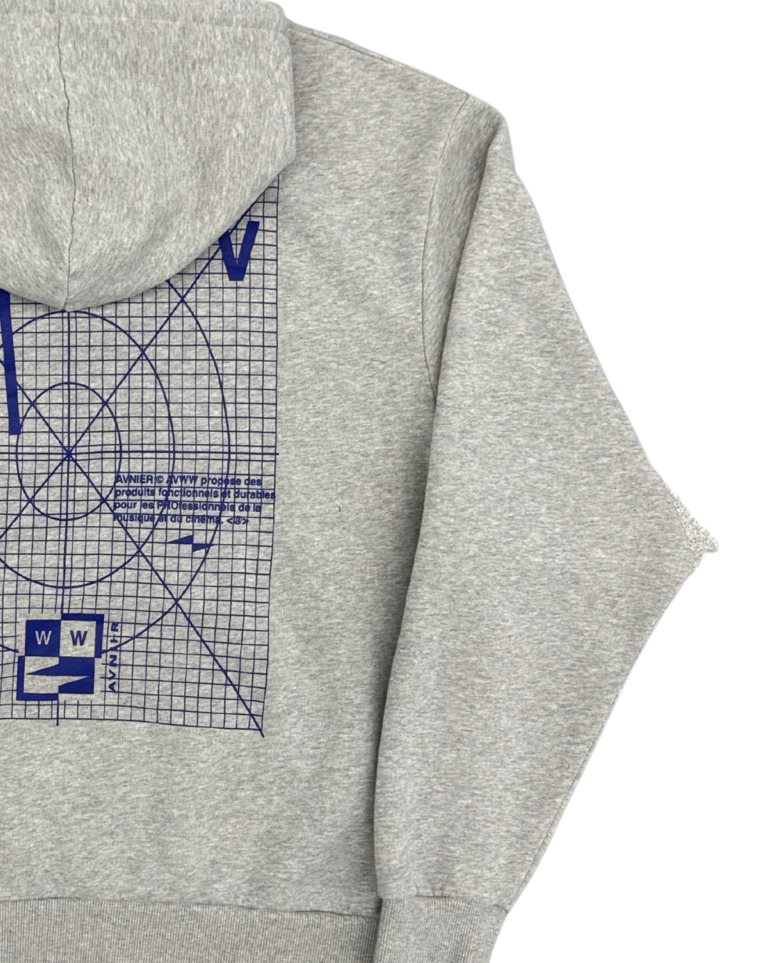 AVNIER - HOODIE ONSET HEATHER GREY MIRE