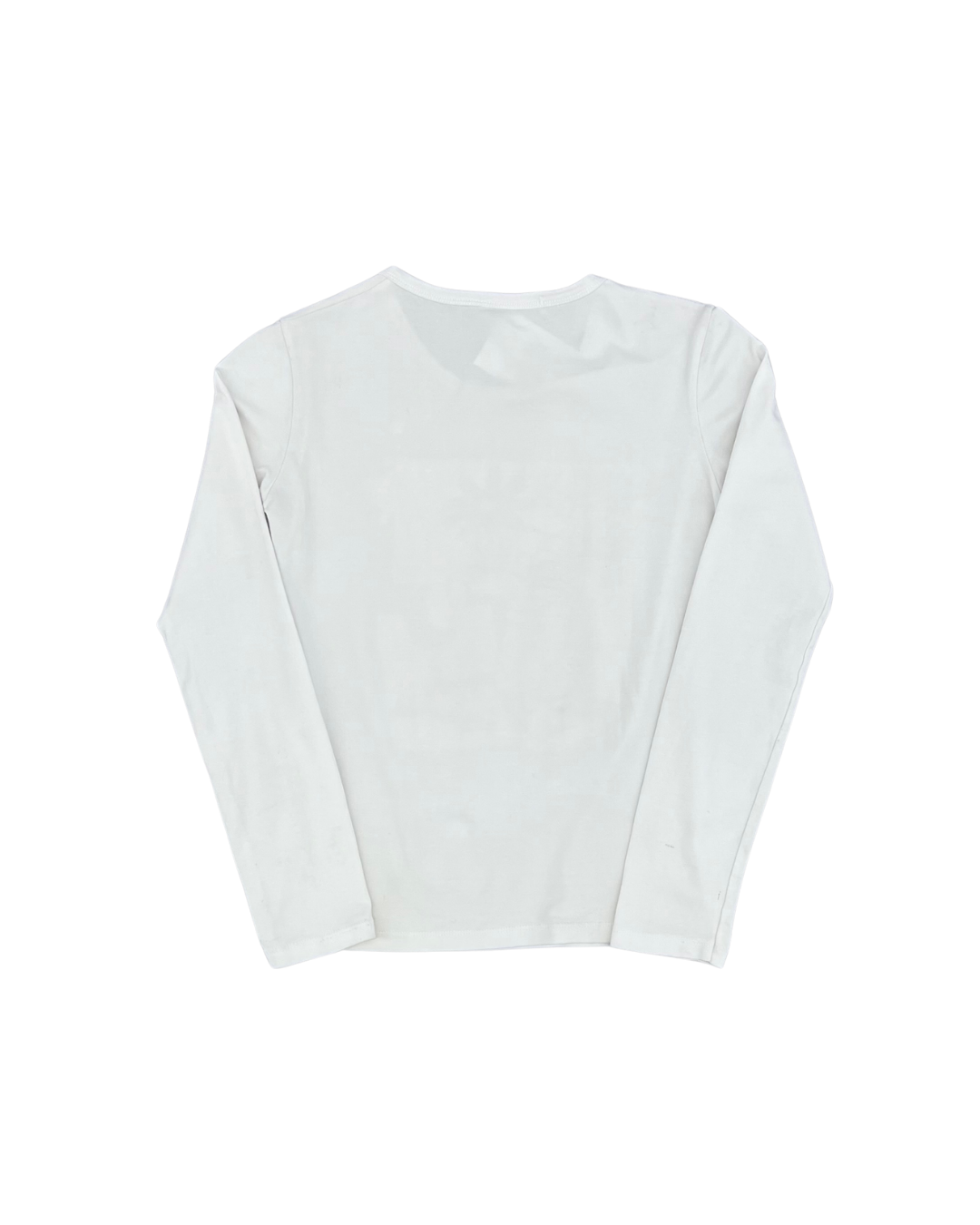 SECONDE MAIN - LONGSLEEVE BLANC