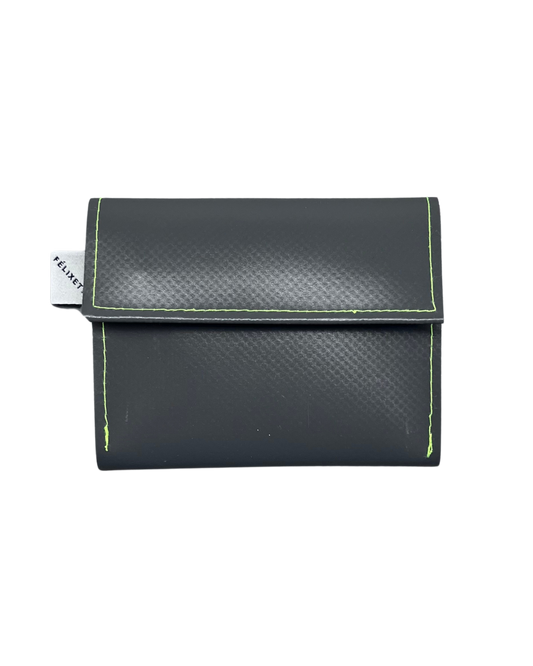 FELIXETTE - PORTE MONNAIE MINI GRIS FONCÉ