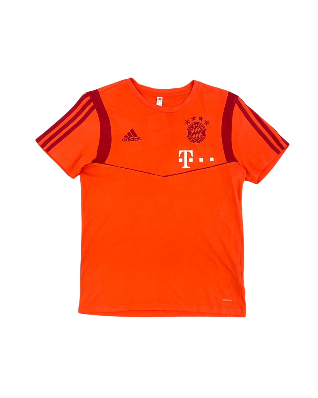 SECONDE MAIN - T-SHIRT ROUGE ADIDAS FC BAYERN