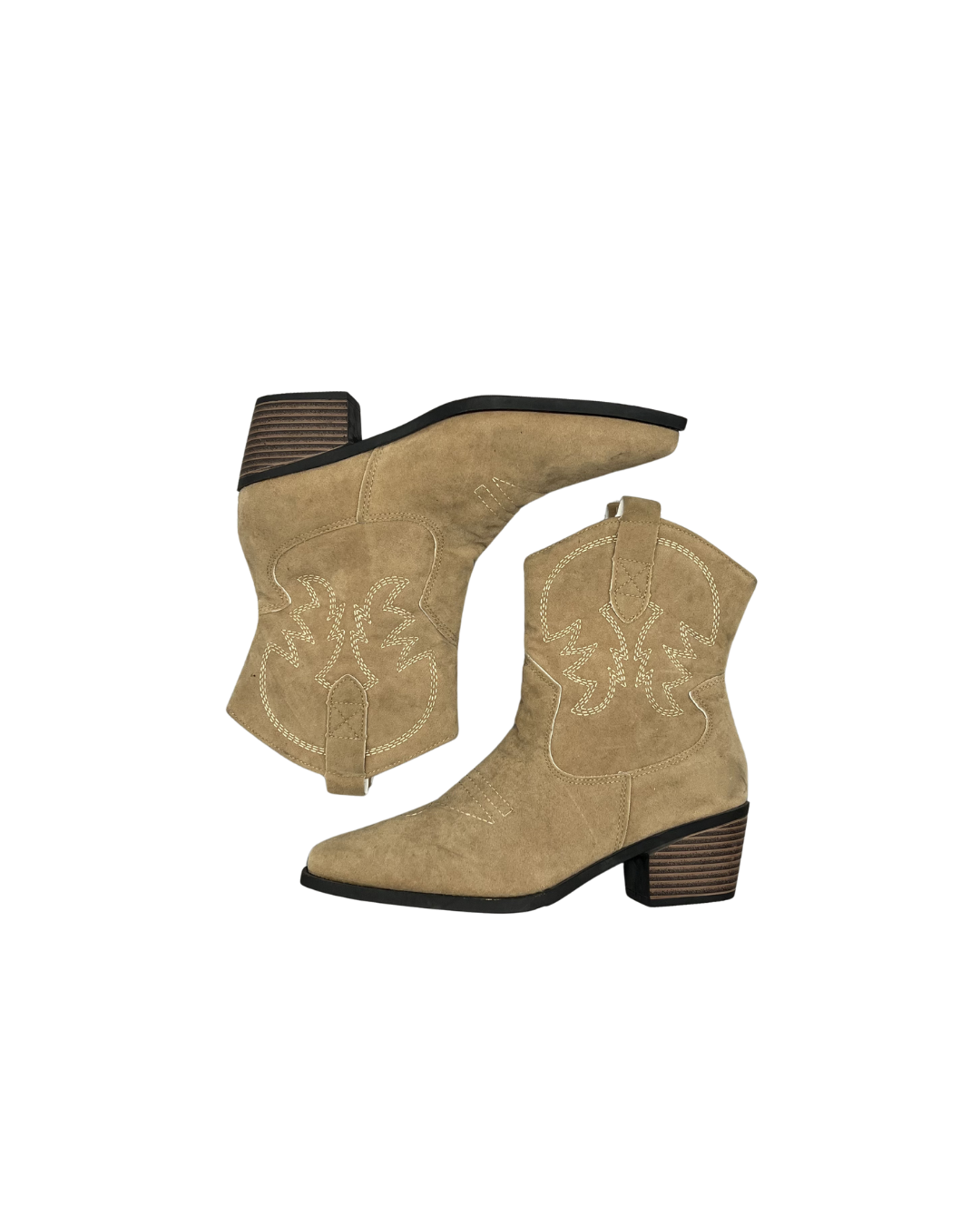 SECONDE MAIN - BOTTE BRUNE MOTIF