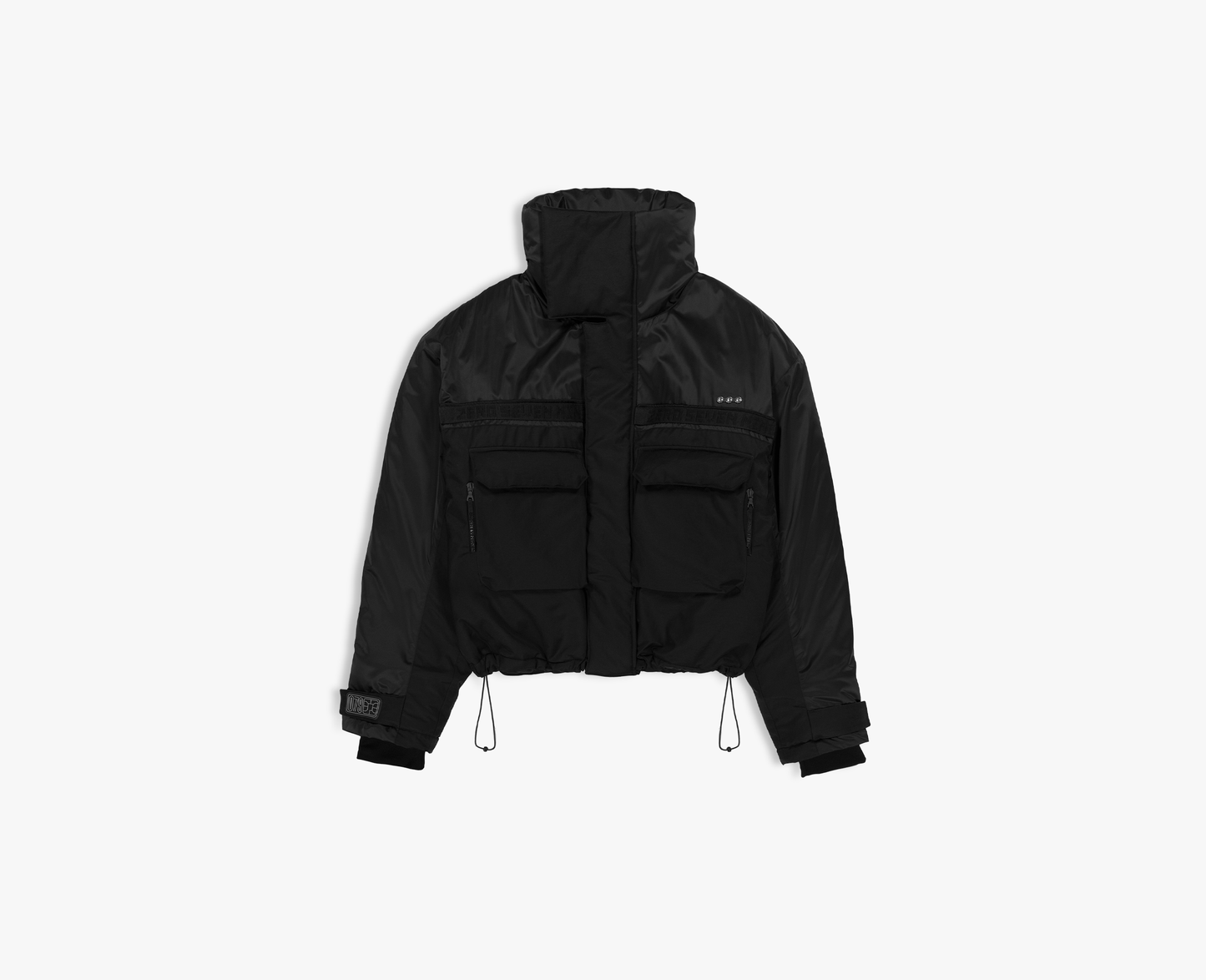 079 CREATES  - CROPPED JACKET, Black