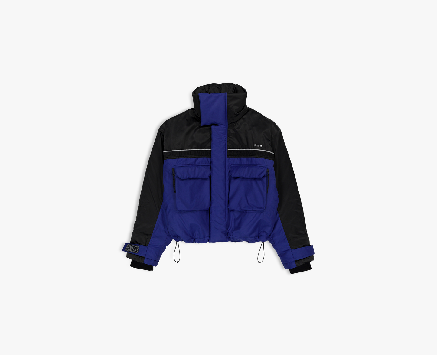 079 CREATES  - CROPPED JACKET, Blue/Black