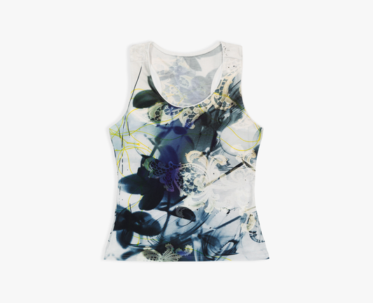 079 CREATES - TANK TOP WITH CONTRAST BINDING