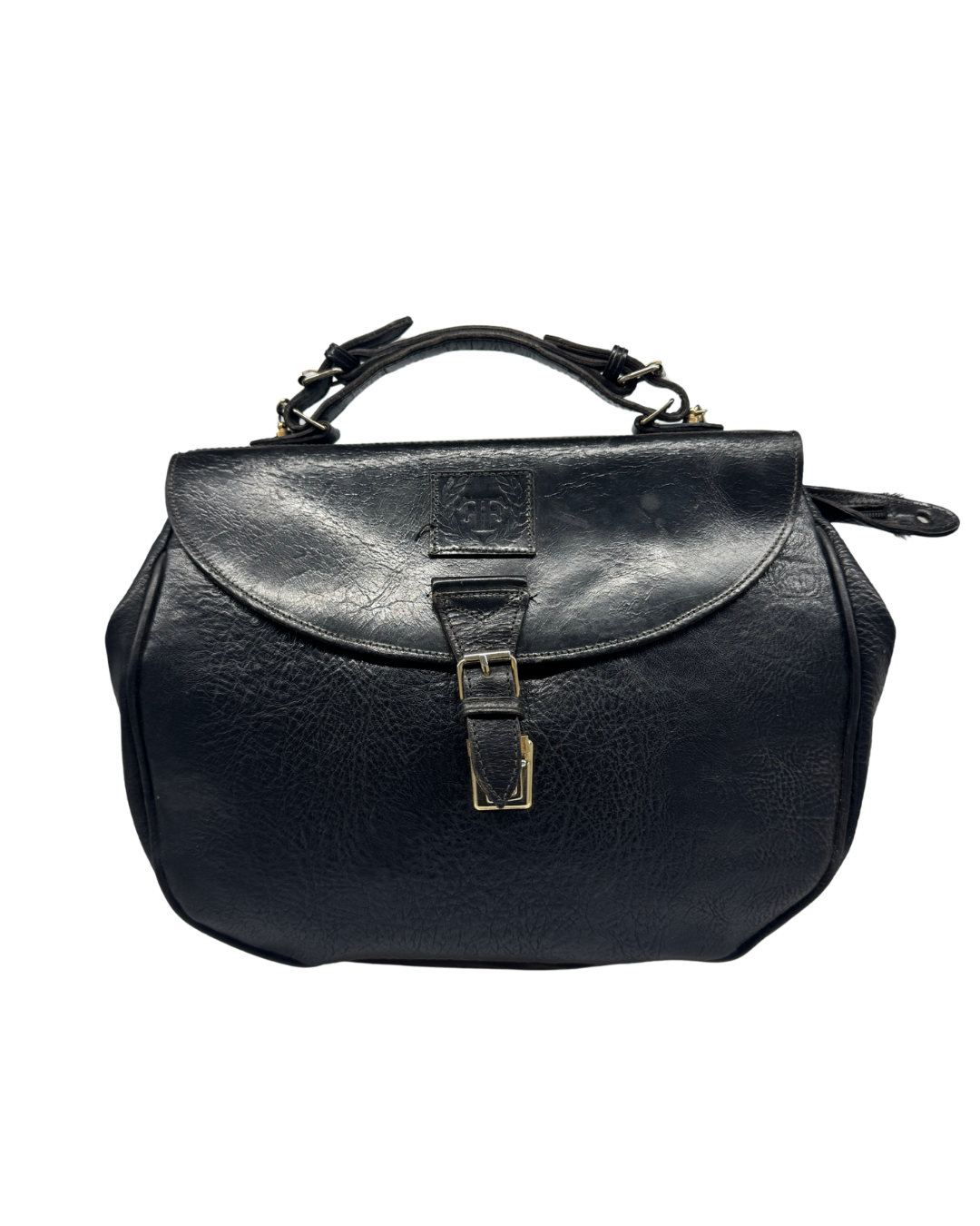 SAC A MAIN - NOIR EN CUIRE