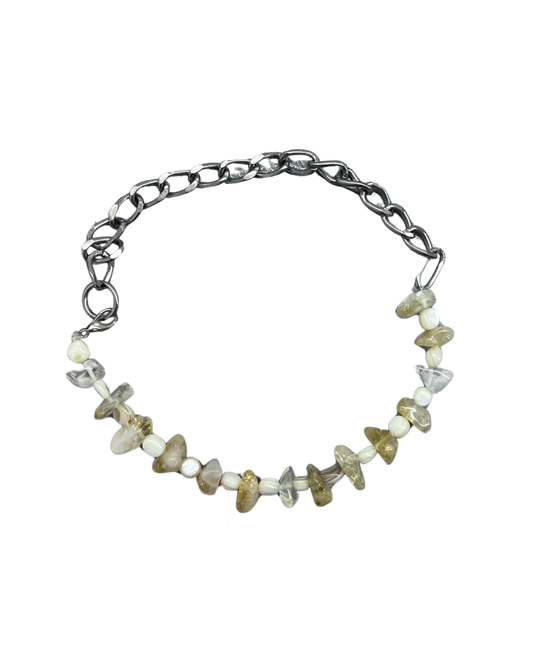 GUISS GUISS - COLLIER PERLES BLANCHES