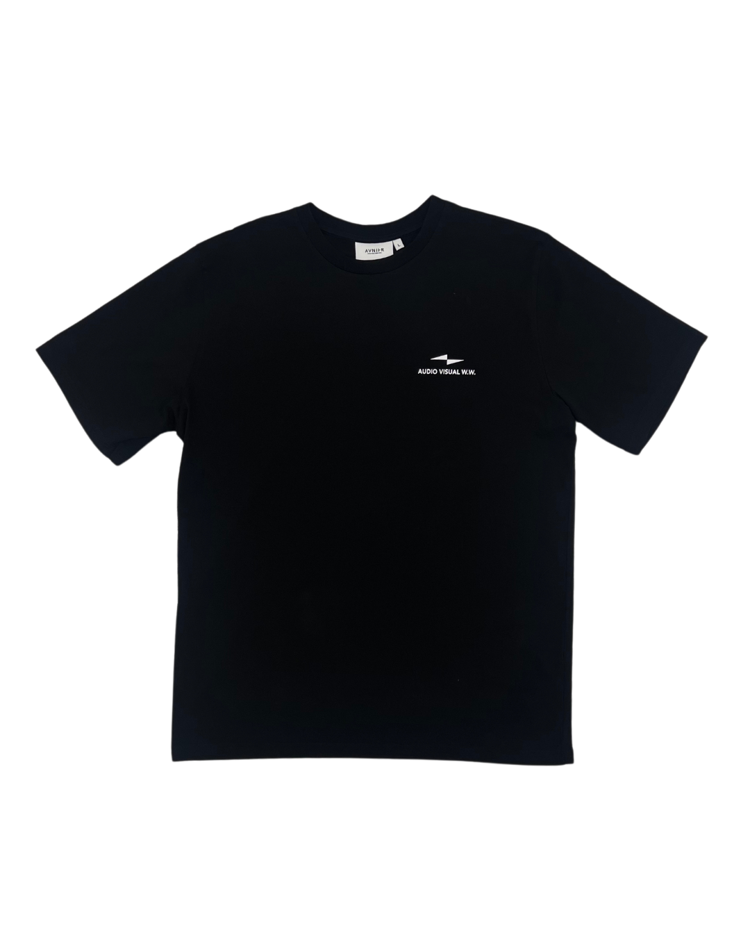 AVNIER - T SHIRT SOURCE BLACK VERTICAL V3