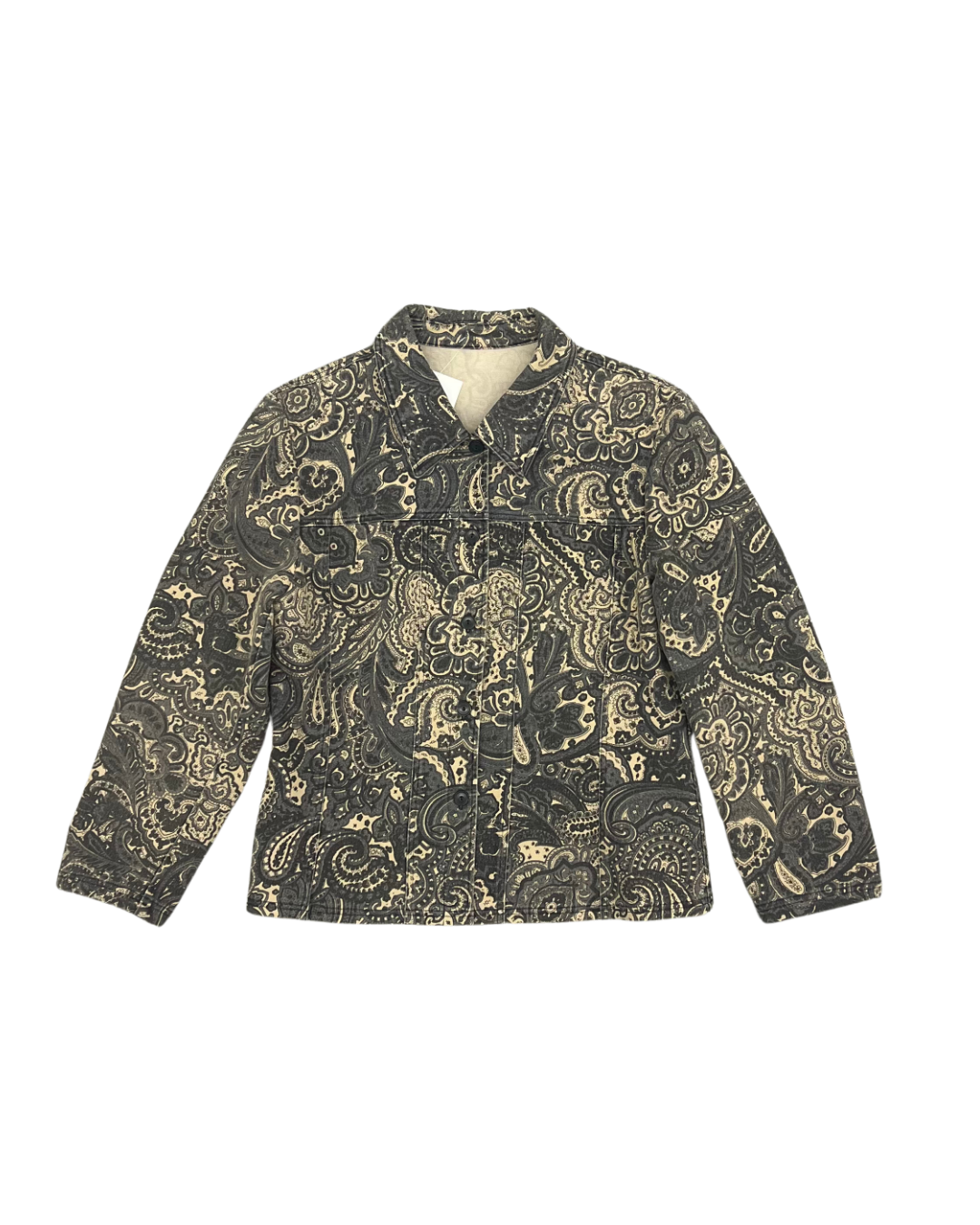 SECONDE MAIN - VESTE EN JEANS MANDALAS