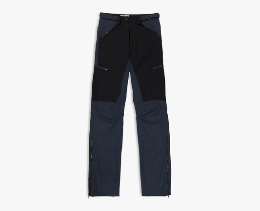079 CREATES - TREKKING PANTS blue / black