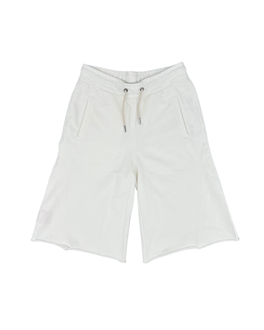 079 CREATES - 3/4 SWEAT SHORTS BLANC